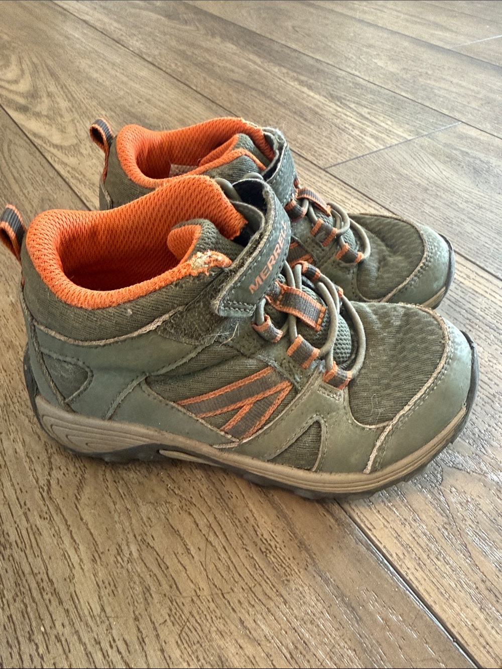 Merrell Kids Mid Trail Chaser Jr. Hiking Shoes - Size 11 (Toddler)